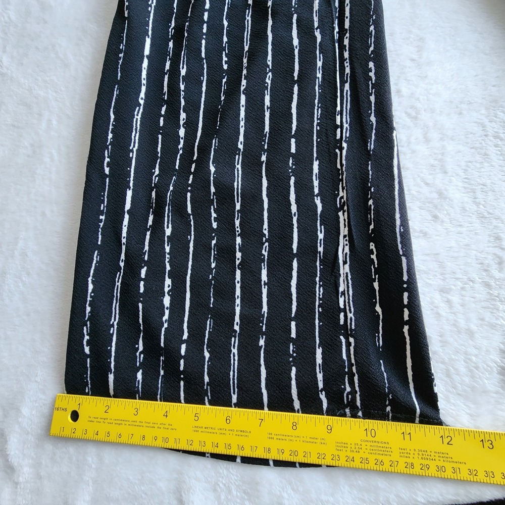 NEW Wide Wide Leg Pants Womens Small Stretch Waist Vacation Casual Resort Office - Picture 2 of 11